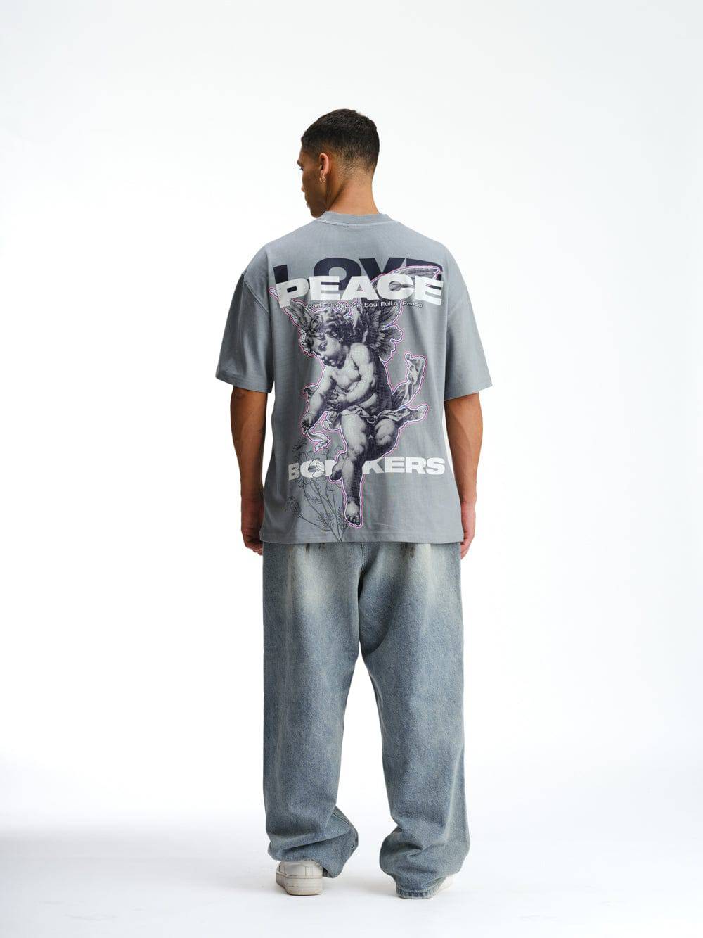 Cupid Love And Peace Premium Oversized T-shirt - Image 10