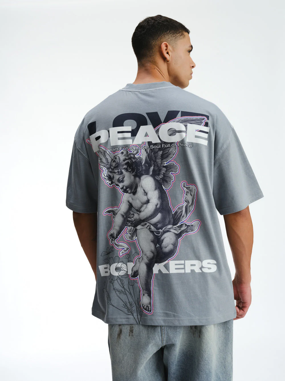 Cupid Love And Peace Premium Oversized T-shirt - Image 12