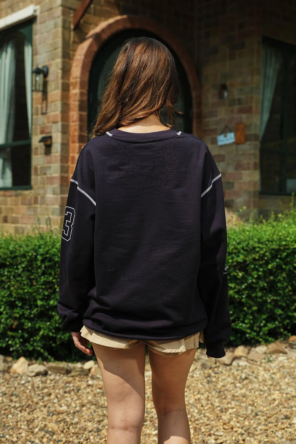 Deep Blue Bunny Sweatshirt - Image 7