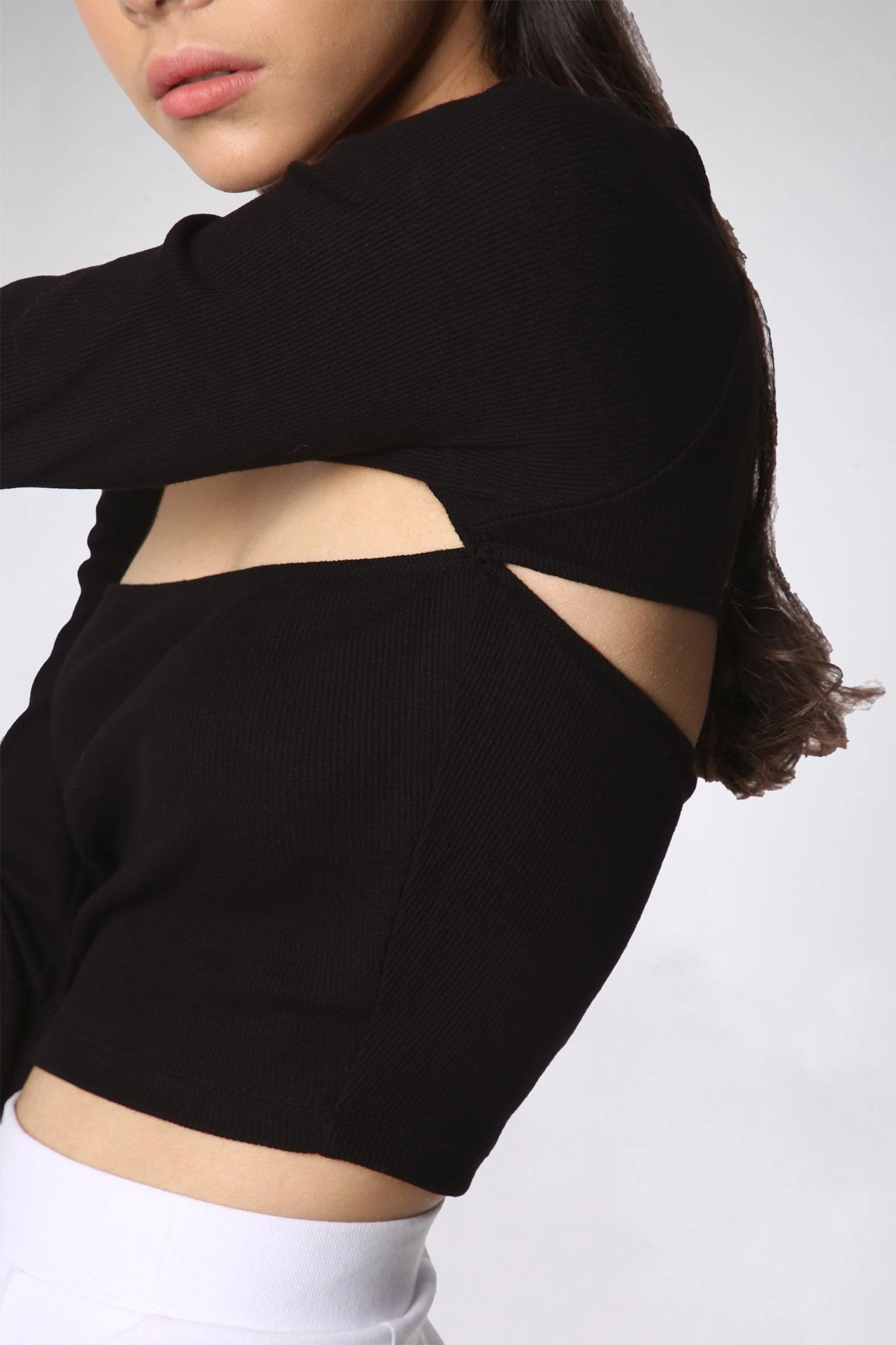 Delilah Square Neck Crop Top - Image 4