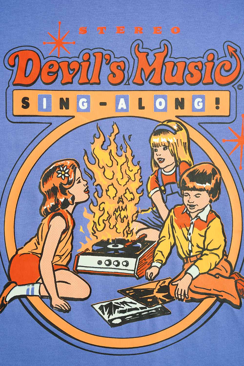 Devil's Music Oversized T-shirt - Image 3