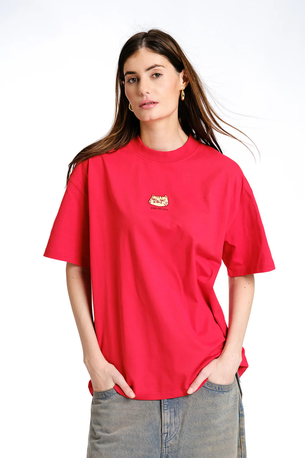 Dogs Are Cool Oversized T-shirt - Image 5