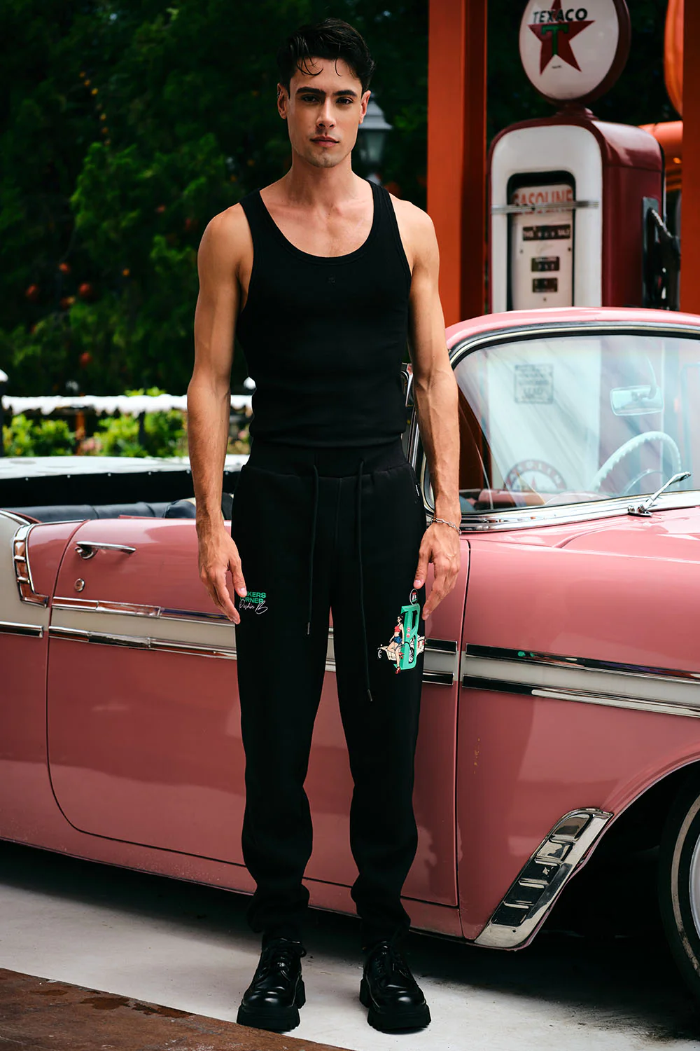 Dollar Bills Black Joggers - Image 3