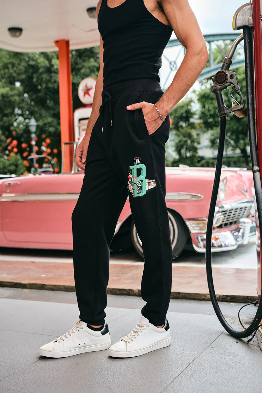 Dollar Bills Black Joggers - Image 6