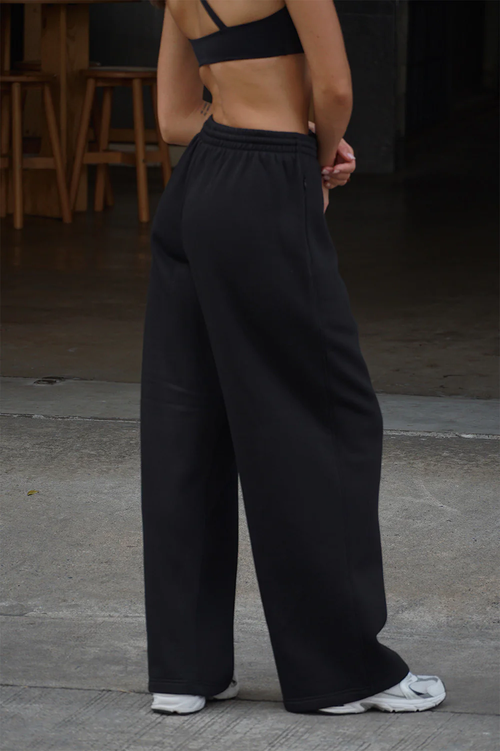 Dusty Black Joggers - Image 8