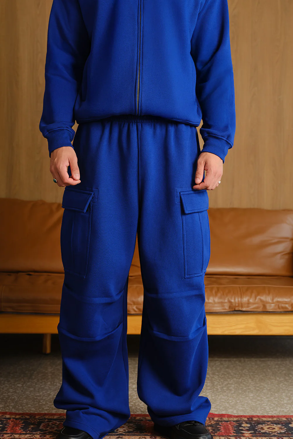 Electric Blue 4 Pockets Pant - Image 3