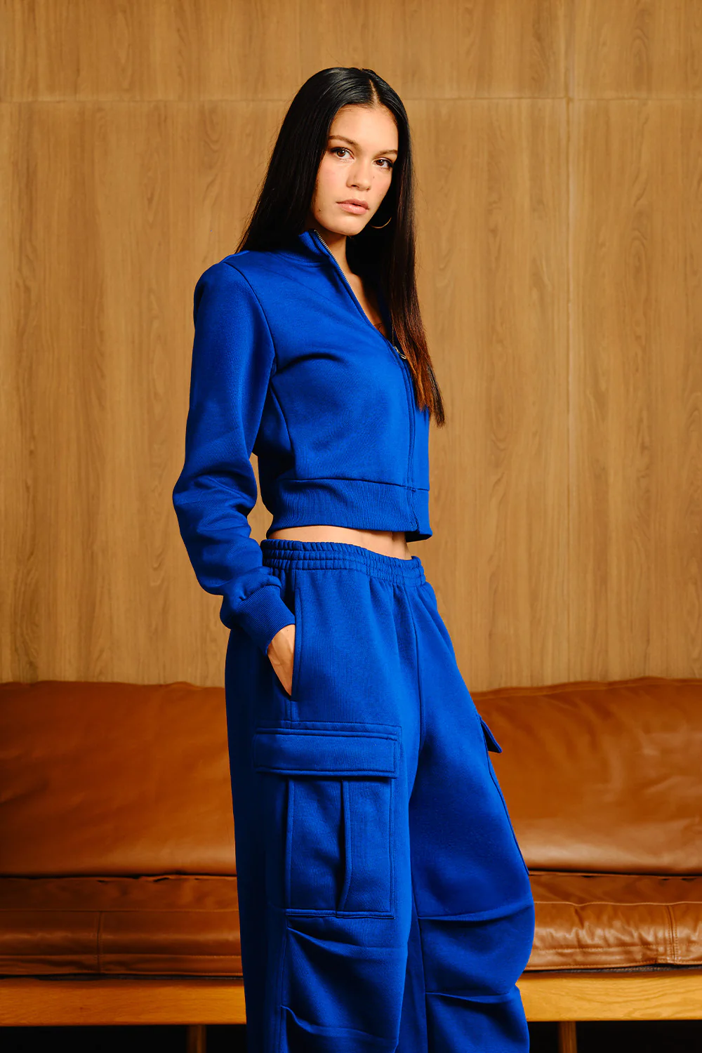 Electric Blue 4 Pockets Pant - Image 6