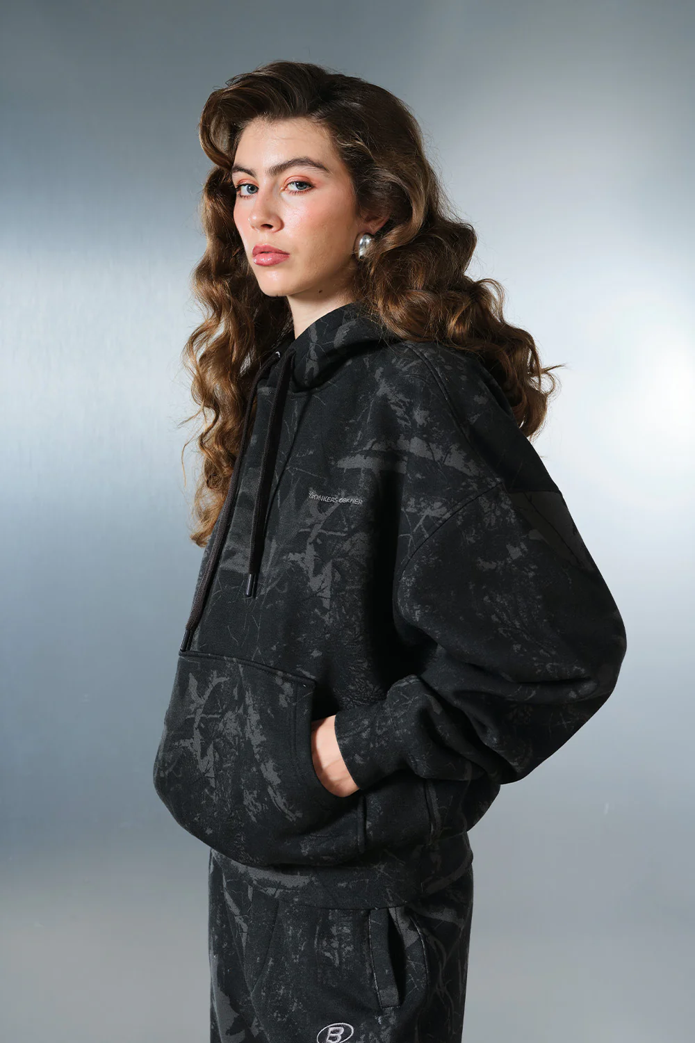 Faded Black Hoodie - Image 4