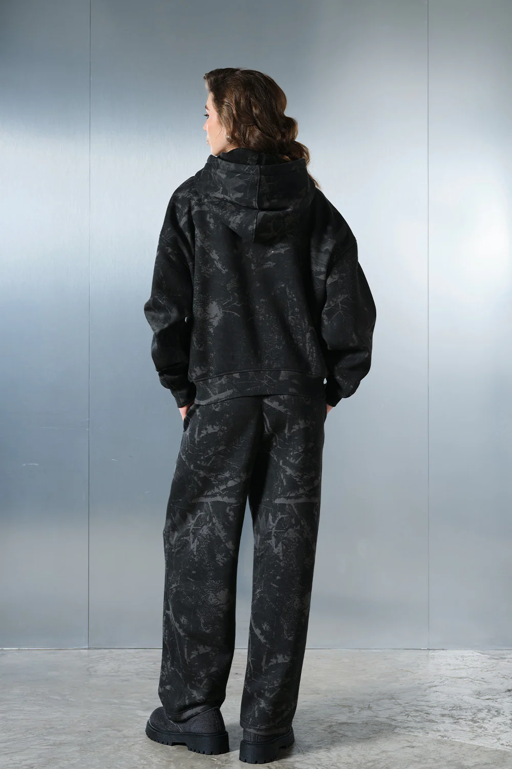 Faded Black Hoodie - Image 9