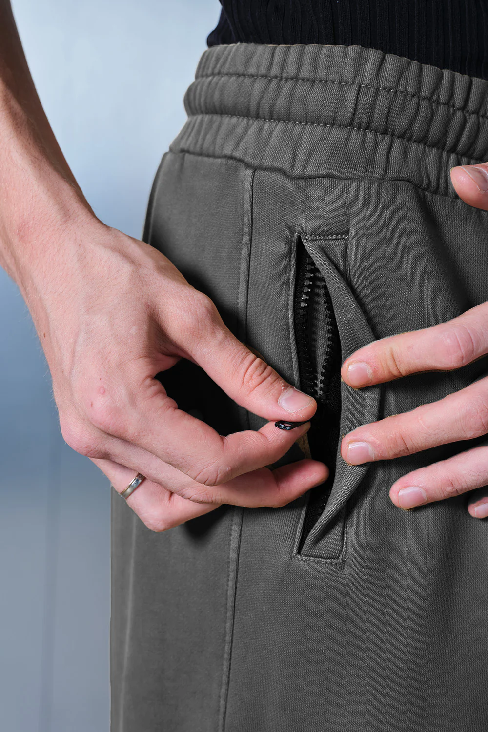 Faded Black On The Go Joggers - Image 5