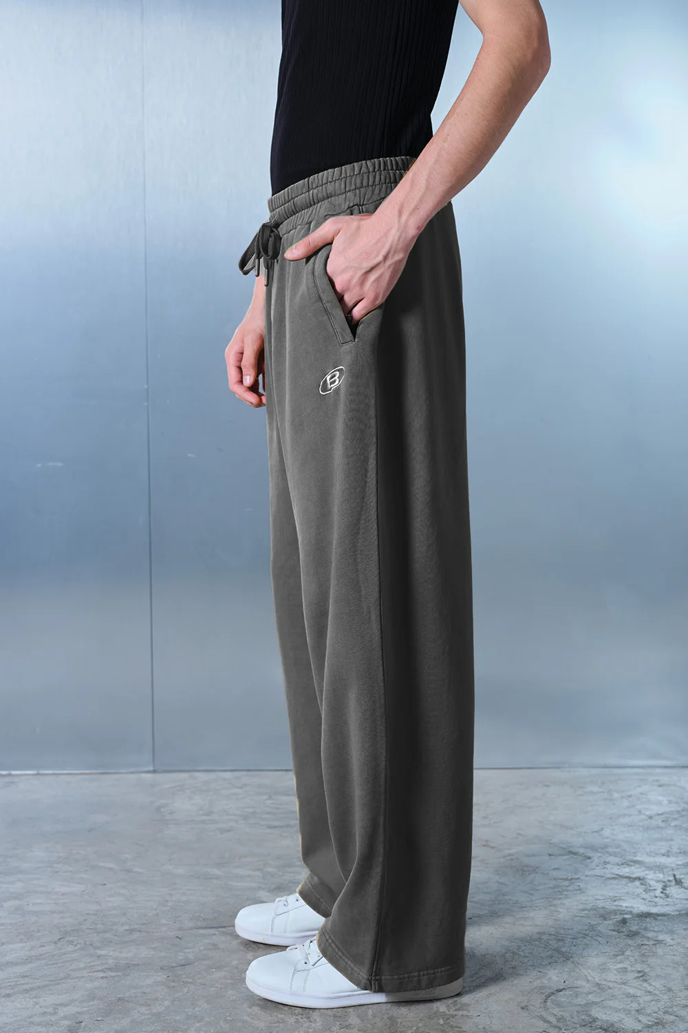 Faded Black On The Go Joggers - Image 6