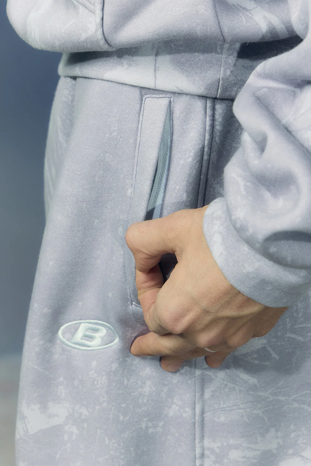 Faded Lavender Joggers - Image 3
