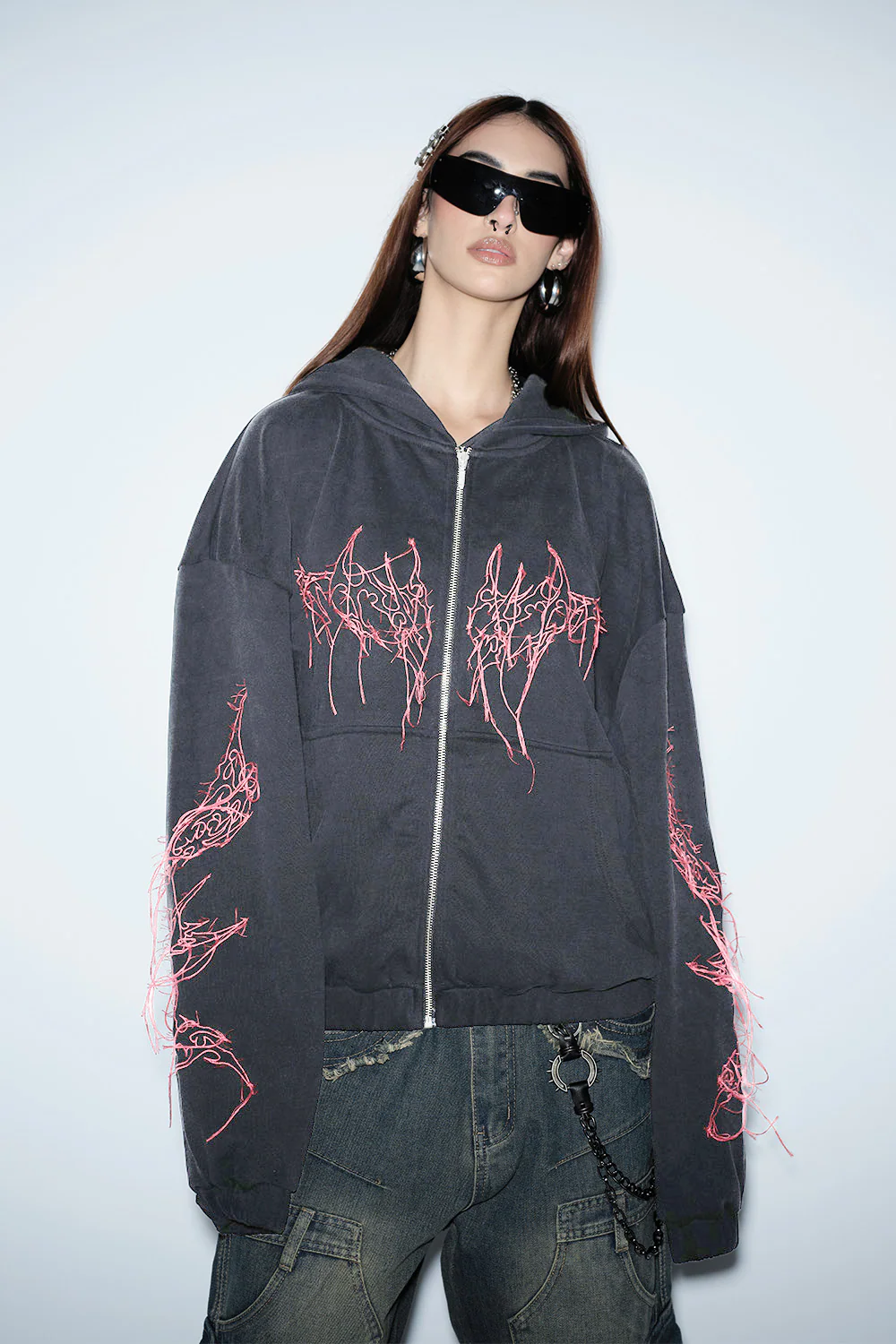 Fangline Zipper Jacket - Image 5