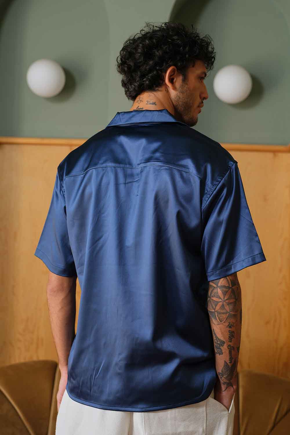 Fear Of Snakes Satin Shirt - Image 10