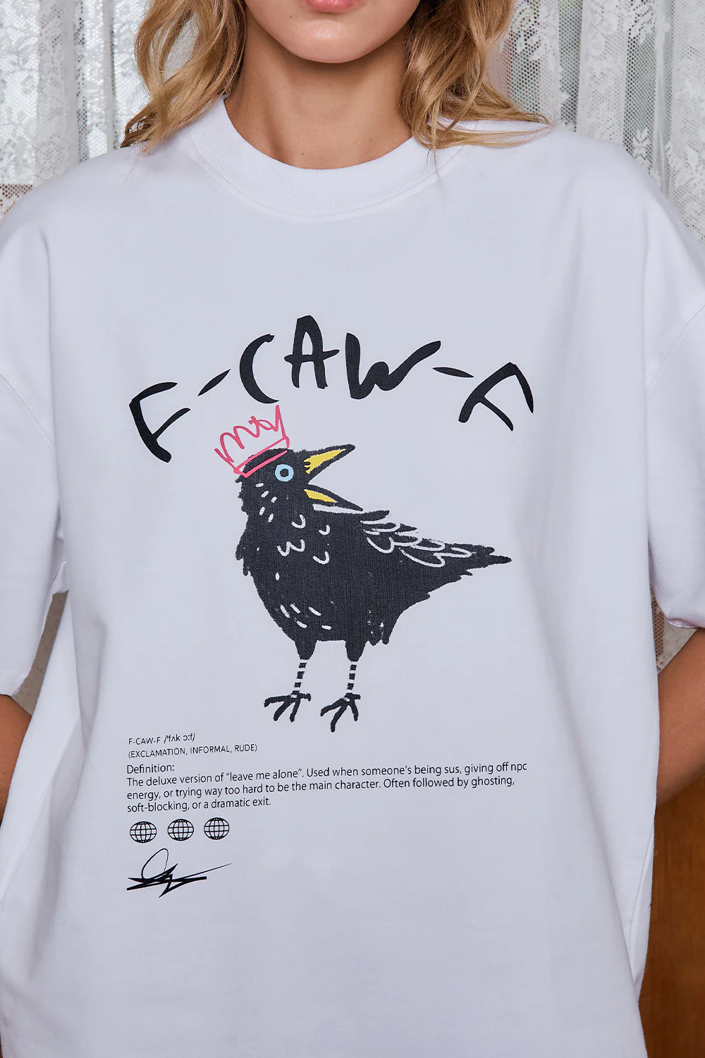 Flock Off Oversized T-shirt - Image 4