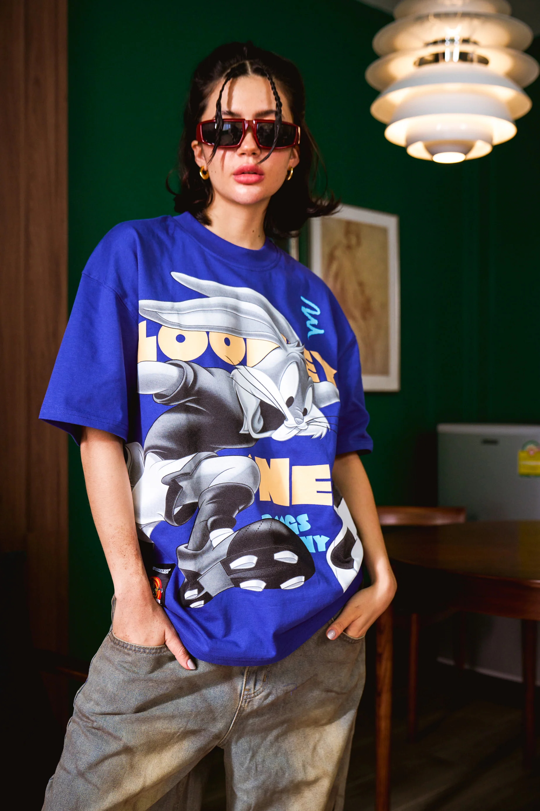 Football Bunny Oversized T-shirt - Image 2