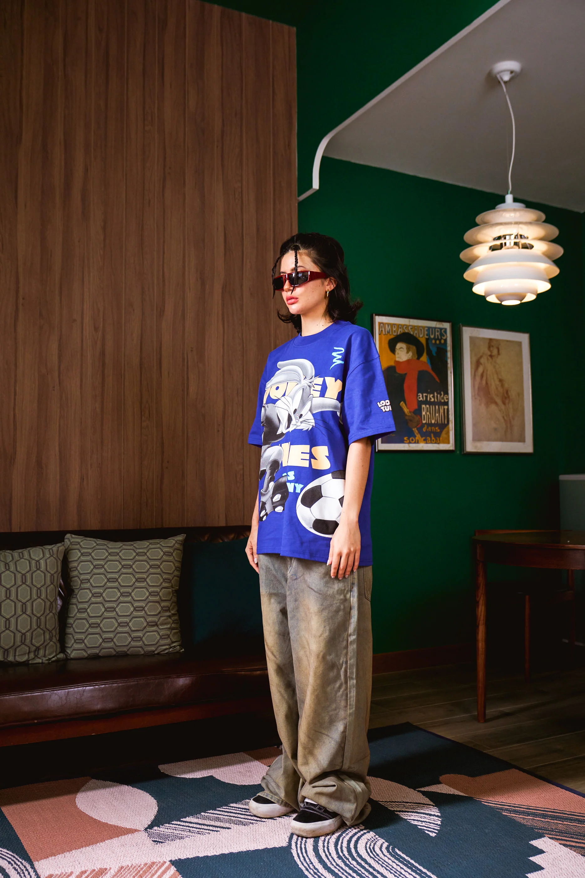 Football Bunny Oversized T-shirt - Image 6