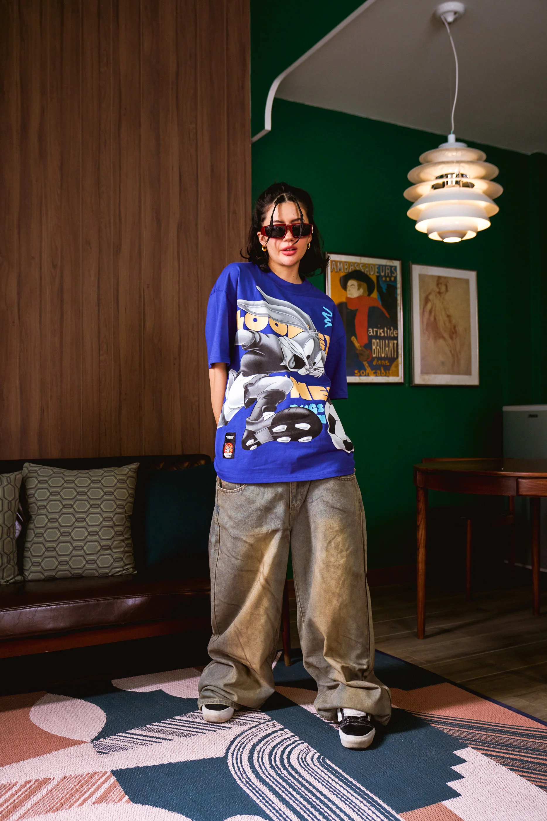 Football Bunny Oversized T-shirt - Image 8