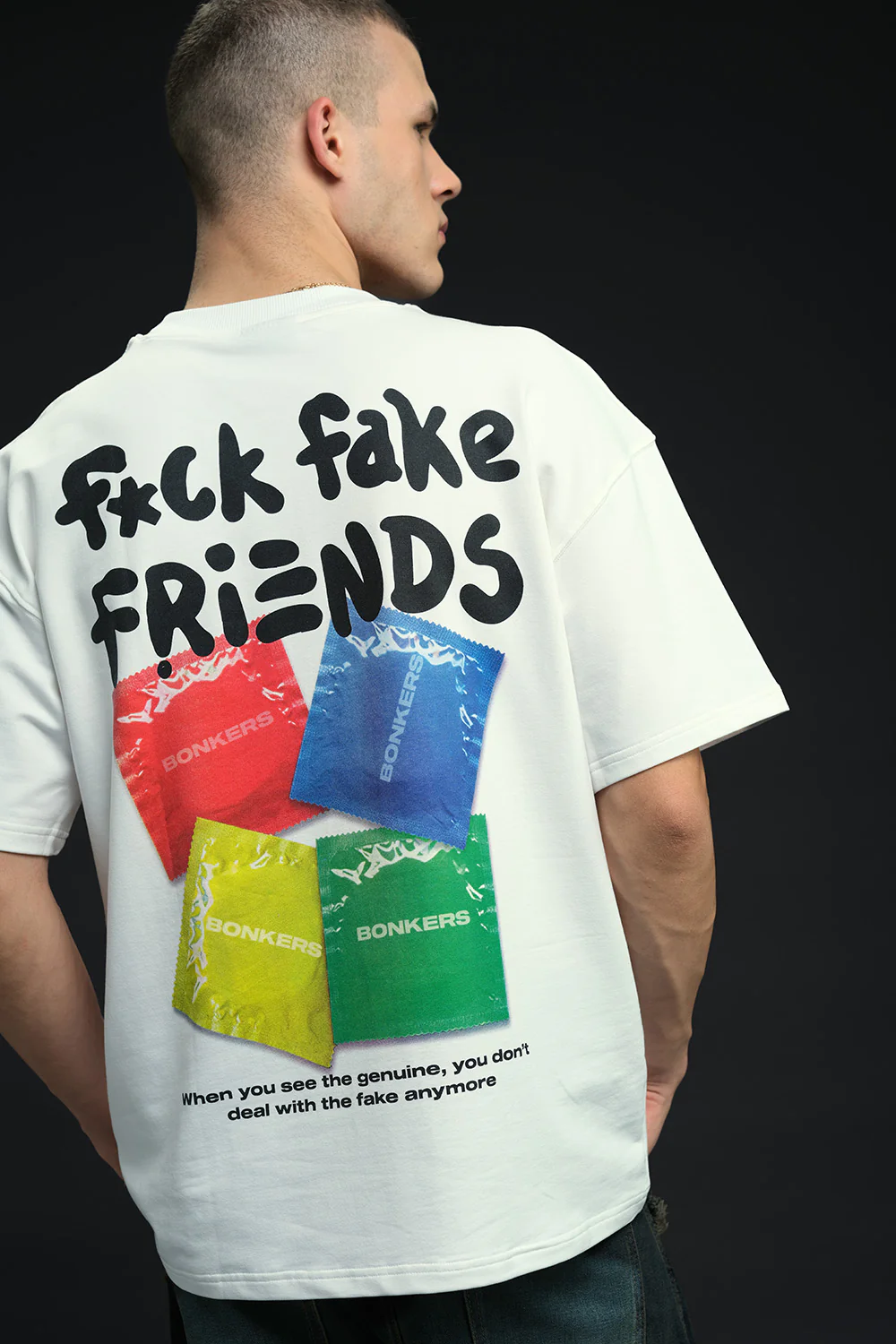 Genuine Friends Oversized T-shirt - Image 4