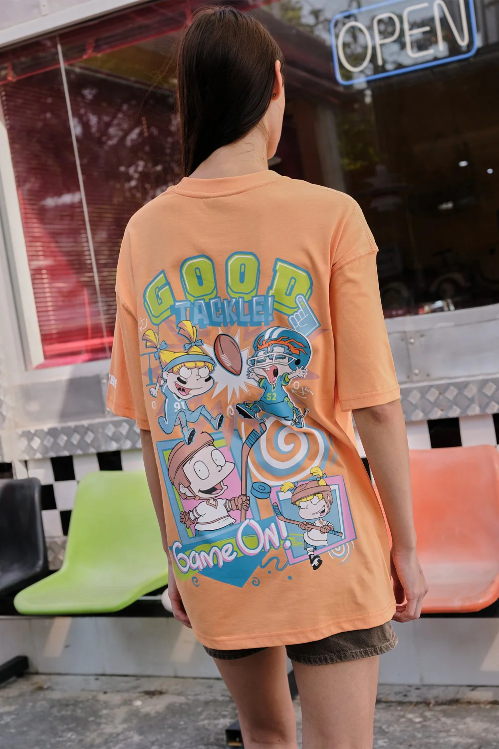 Good Tackle Oversized T-shirt - Image 7