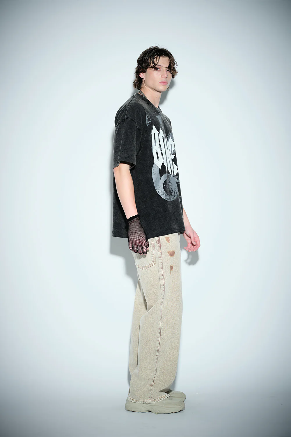 Gothic Spikes Oversized T-shirt - Image 6