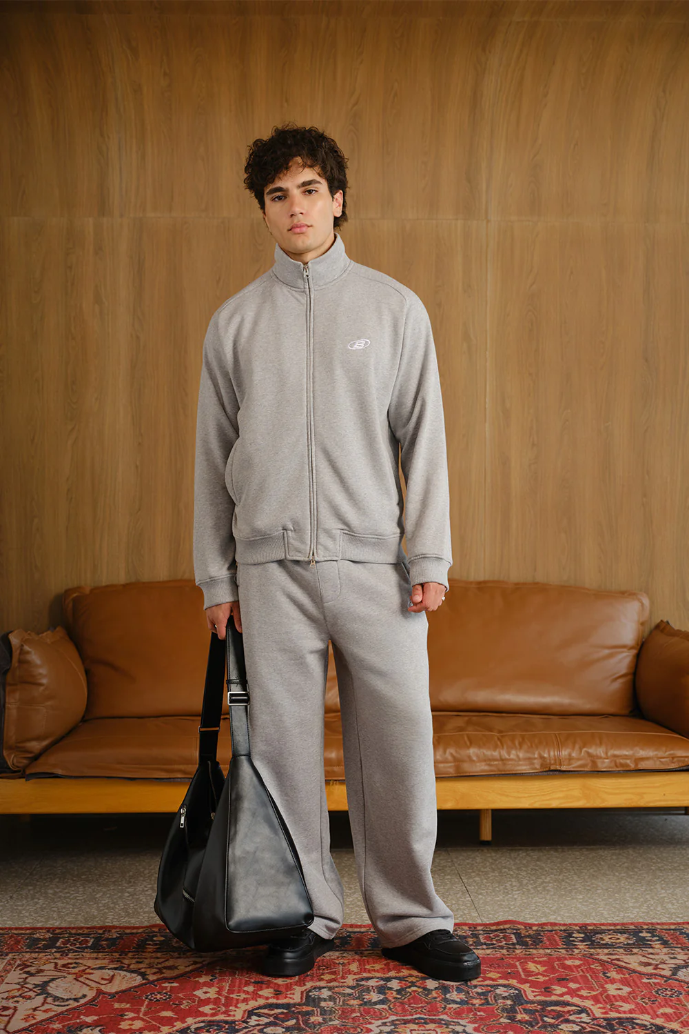 Grey On The Go Joggers - Image 2