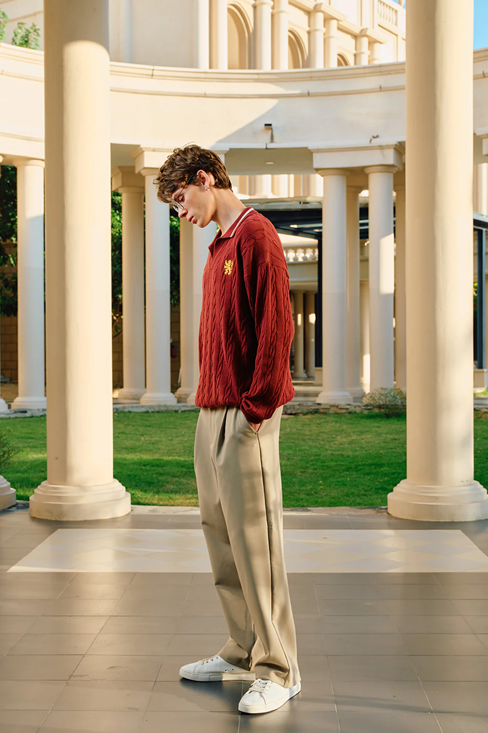 Gryffindor Cable Knit Polo - Image 6