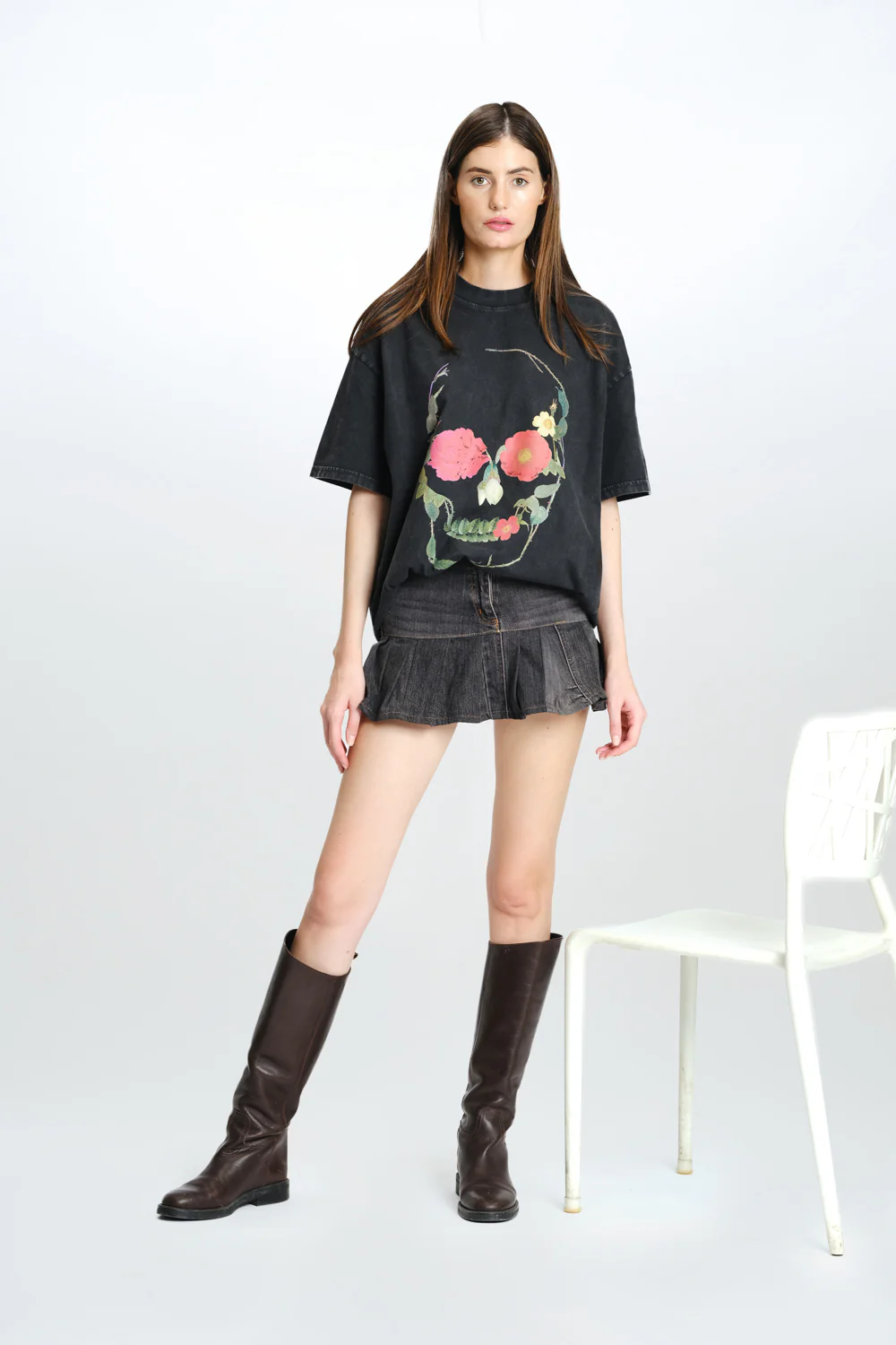 Guns N Roses Use Your Illusion Oversized T-shirt - Image 5