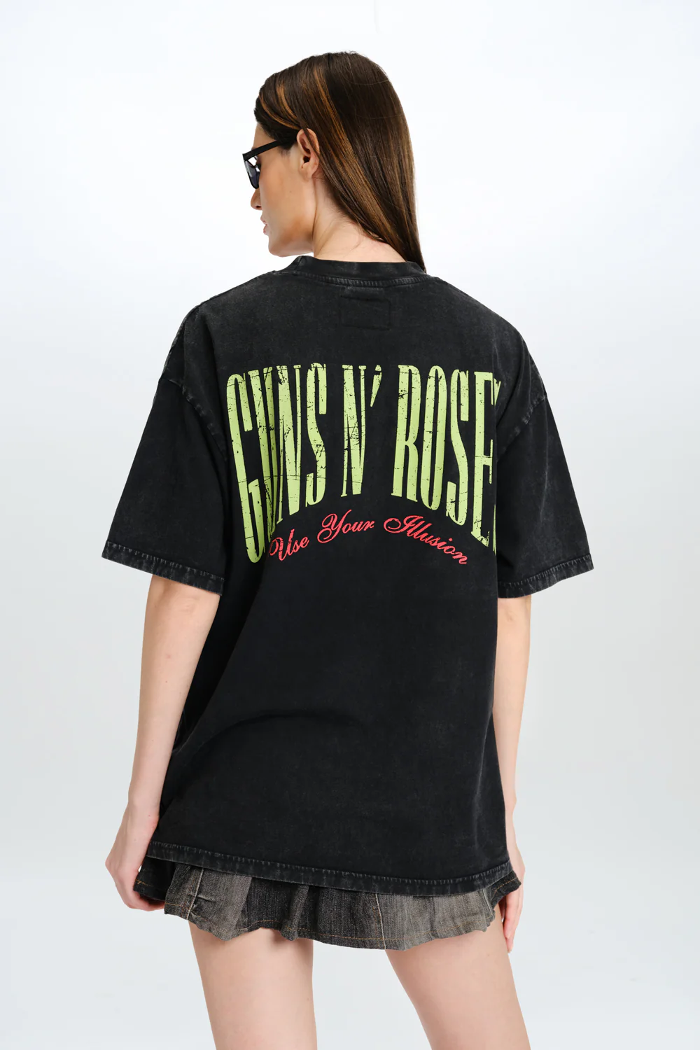 Guns N Roses Use Your Illusion Oversized T-shirt - Image 8