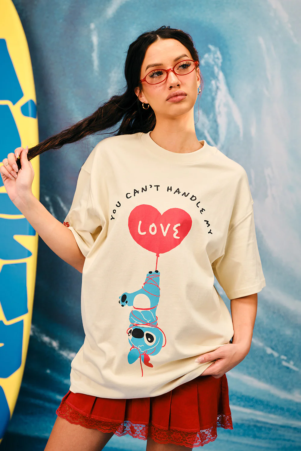 Handle with Love Oversized T-shirt - Image 5
