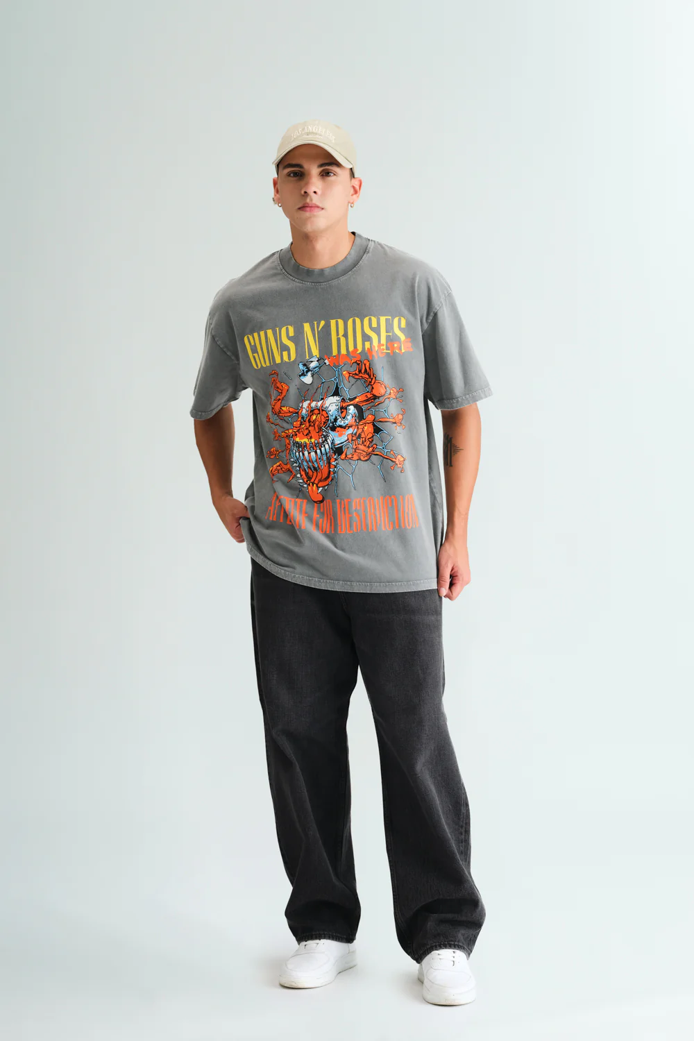 Hard Rock Oversized T-shirt - Image 4