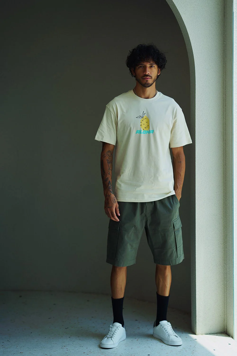 Hawaiian Stitch Oversized T-shirt - Image 5