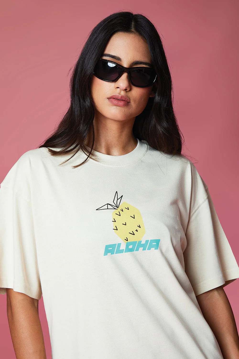 Hawaiian Stitch Oversized T-shirt - Image 6