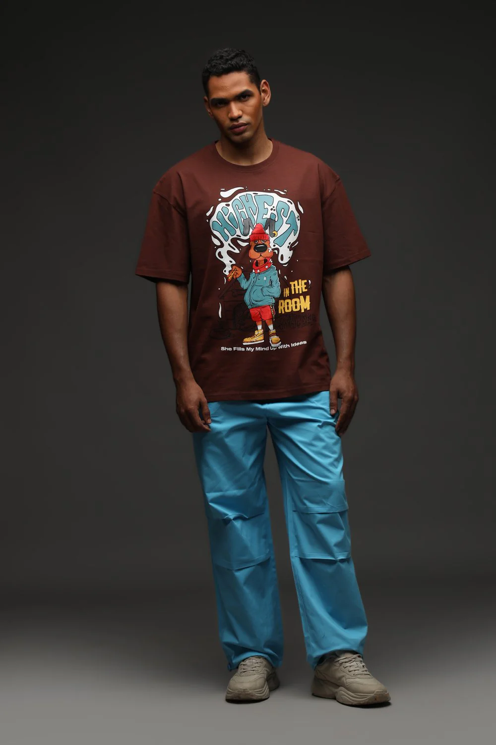 Highest In The Room Oversized T-shirt - Image 4