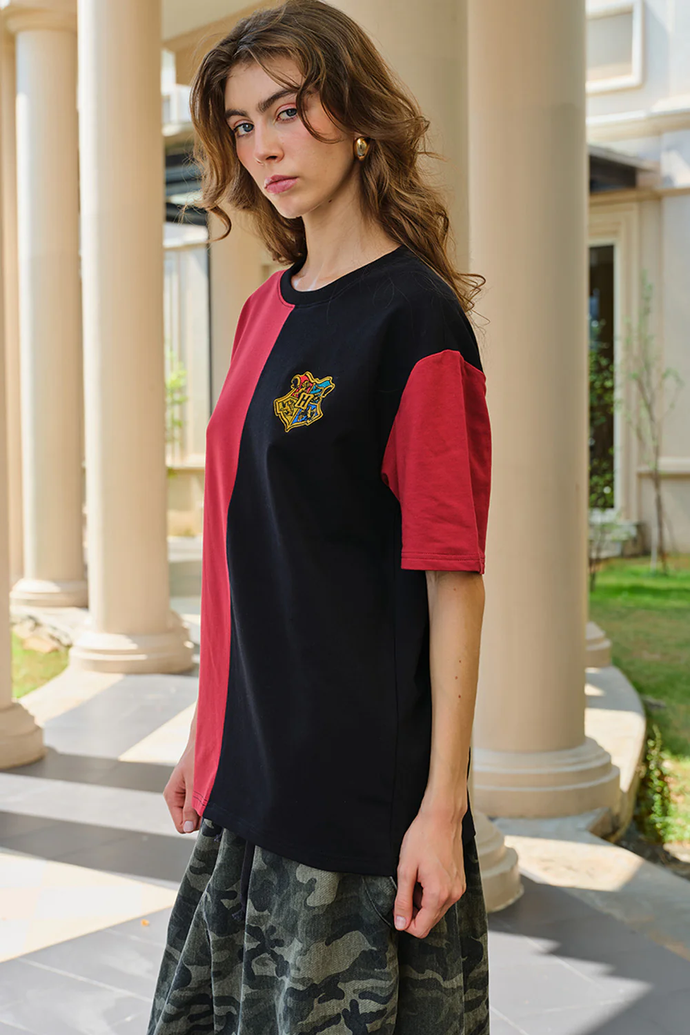 Hogwarts Varsity Oversized T-shirt - Image 6