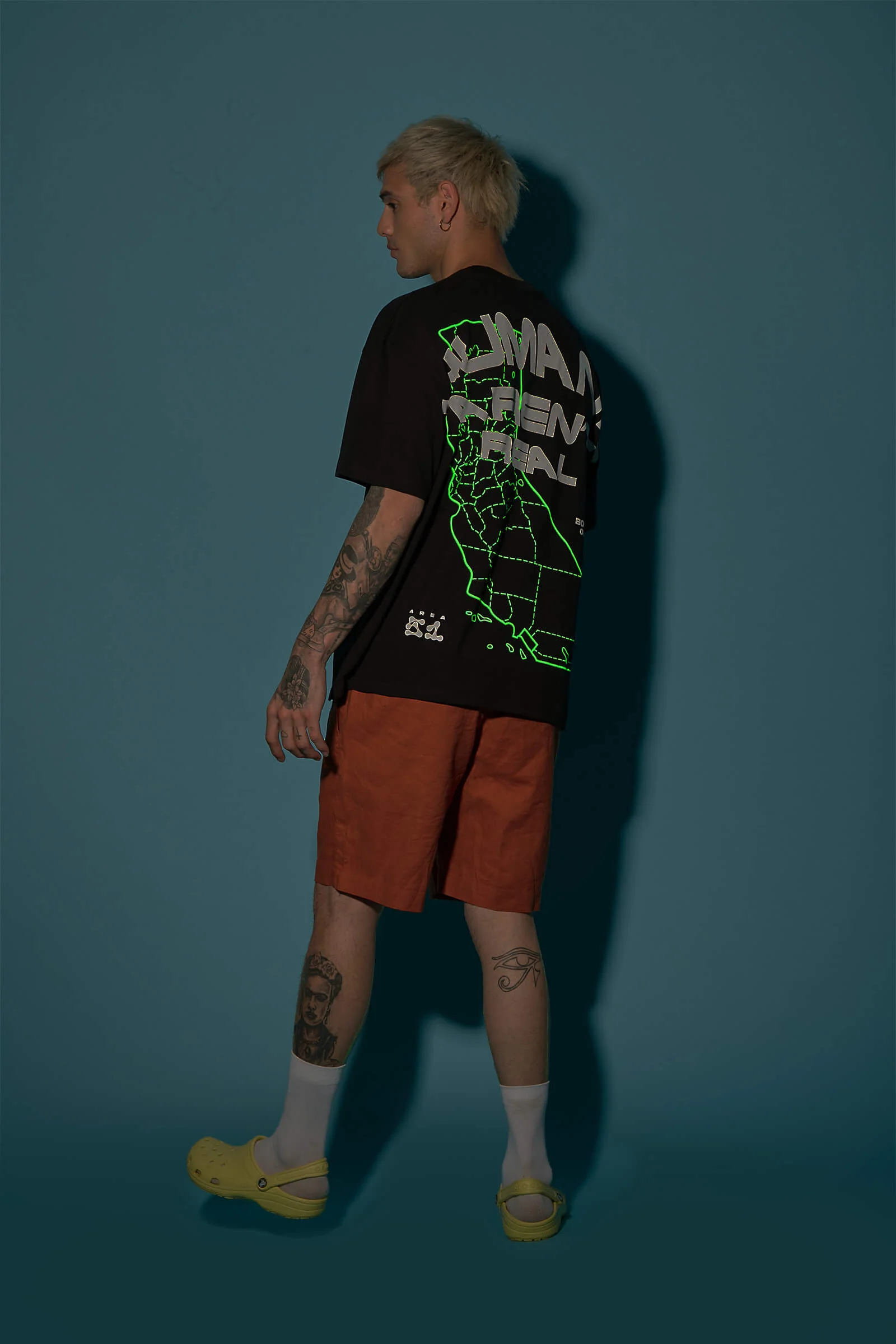 Humans Aren't Real Oversized Tshirt - Image 4