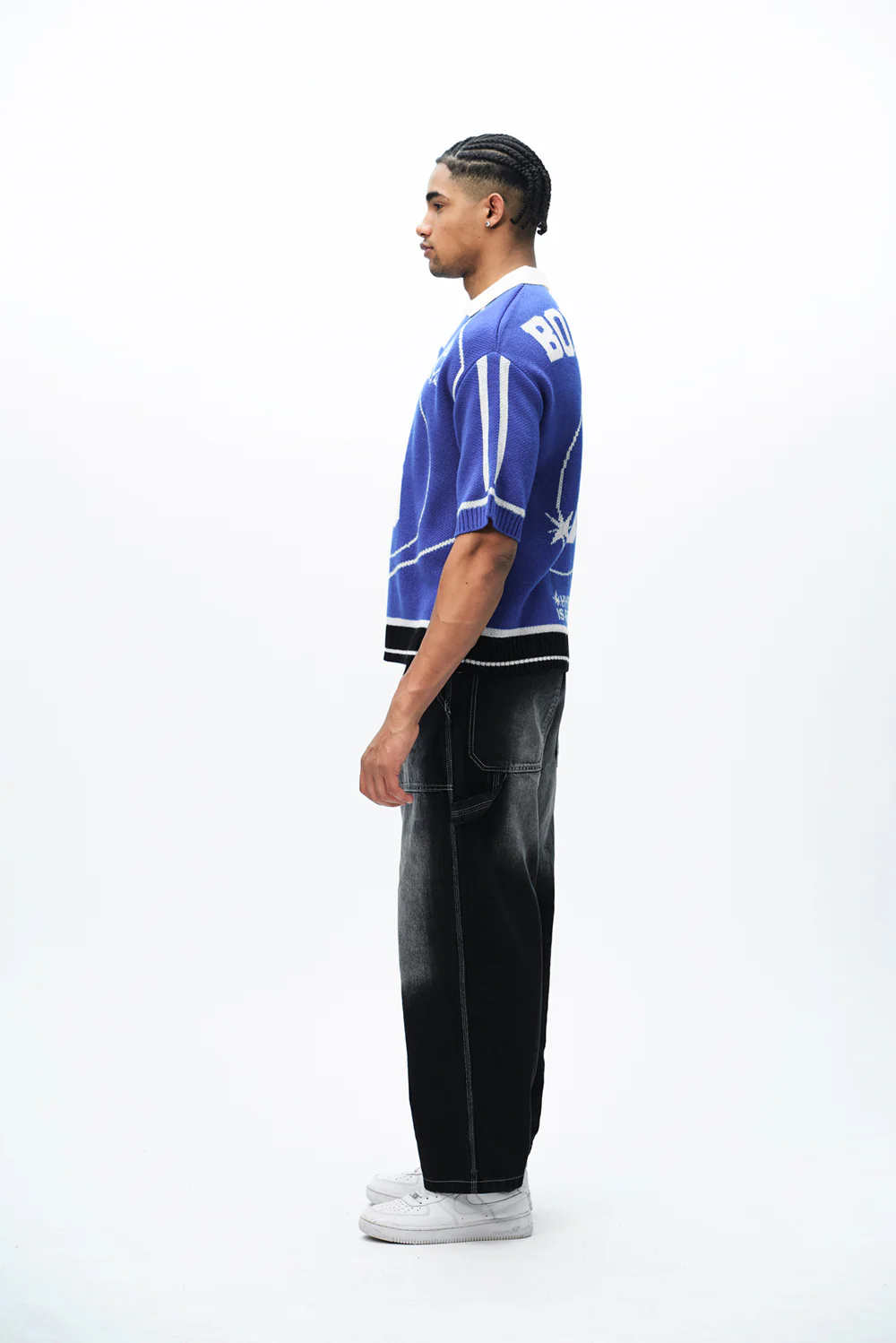 Hype Is Real Knit Polo T-shirt - Image 7