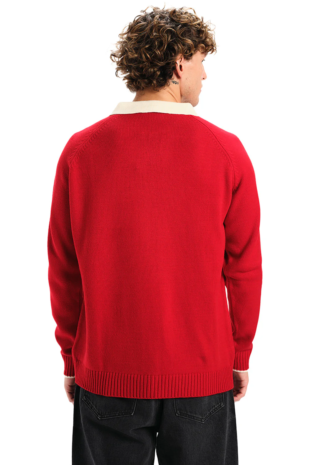 Hype Knit Full Sleeves Polo - Image 7