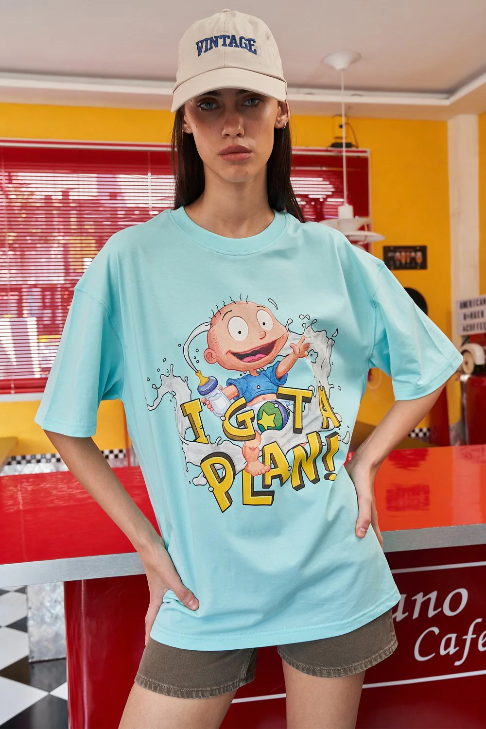 I Got A Plan Oversized T-shirt - Image 2