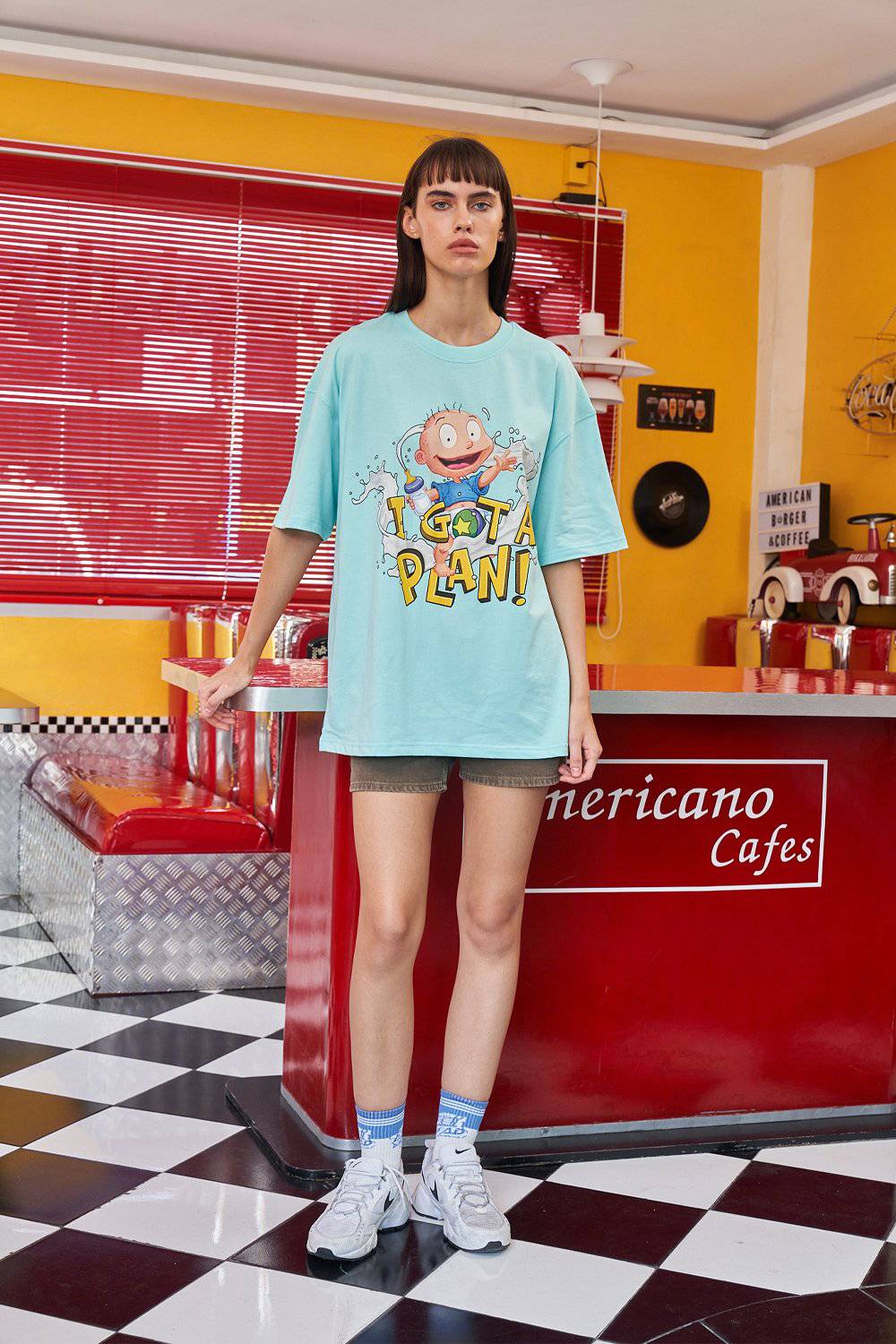 I Got A Plan Oversized T-shirt - Image 5