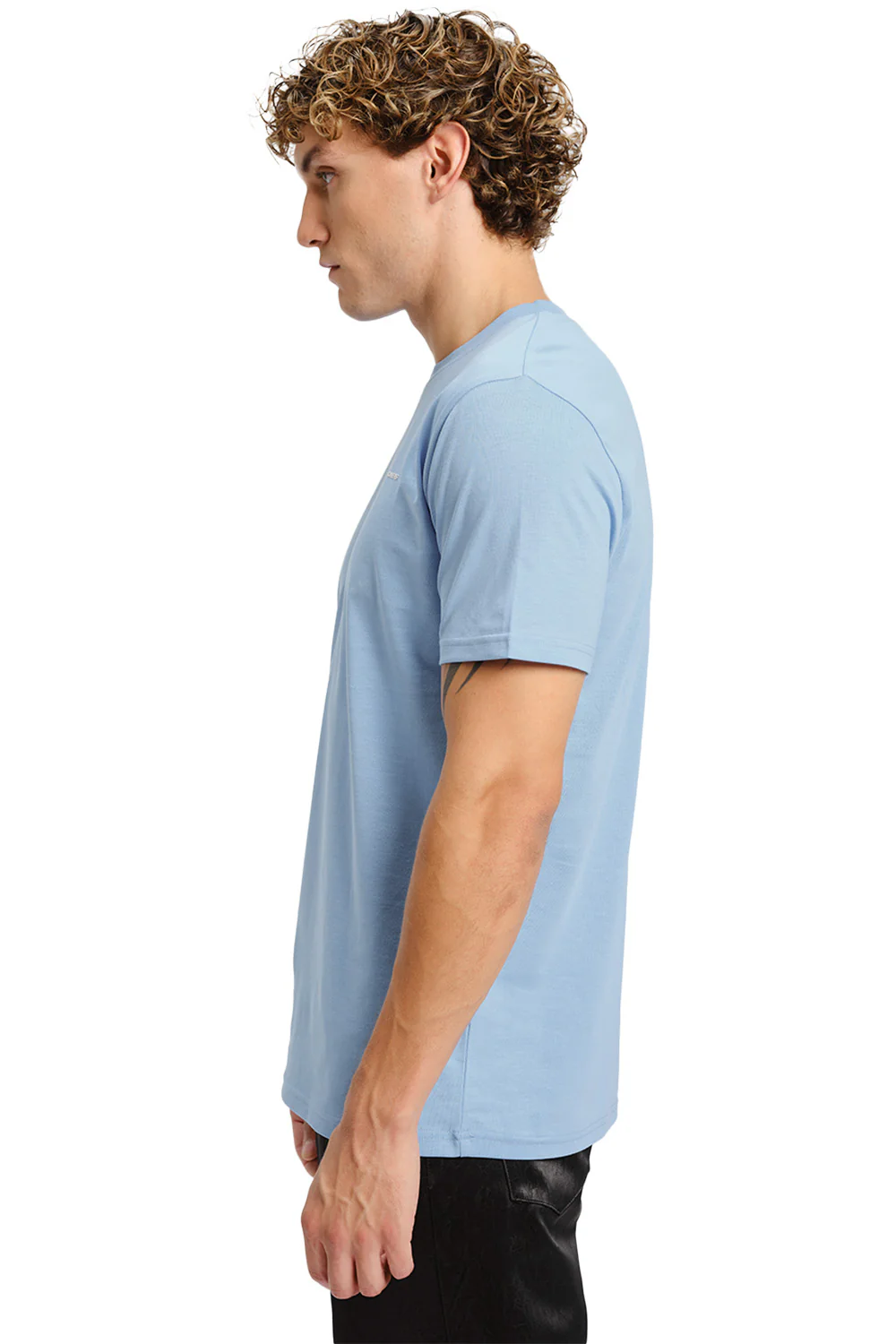 Iceberg Blue Supima Regular Fit T-shirt - Image 5