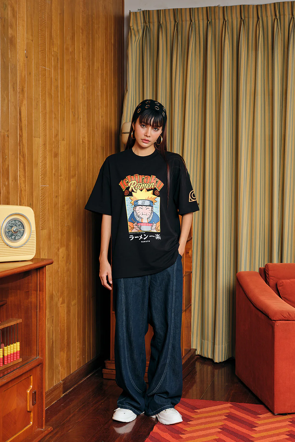 Ichiraku Ramen Oversized T-shirt - Image 4