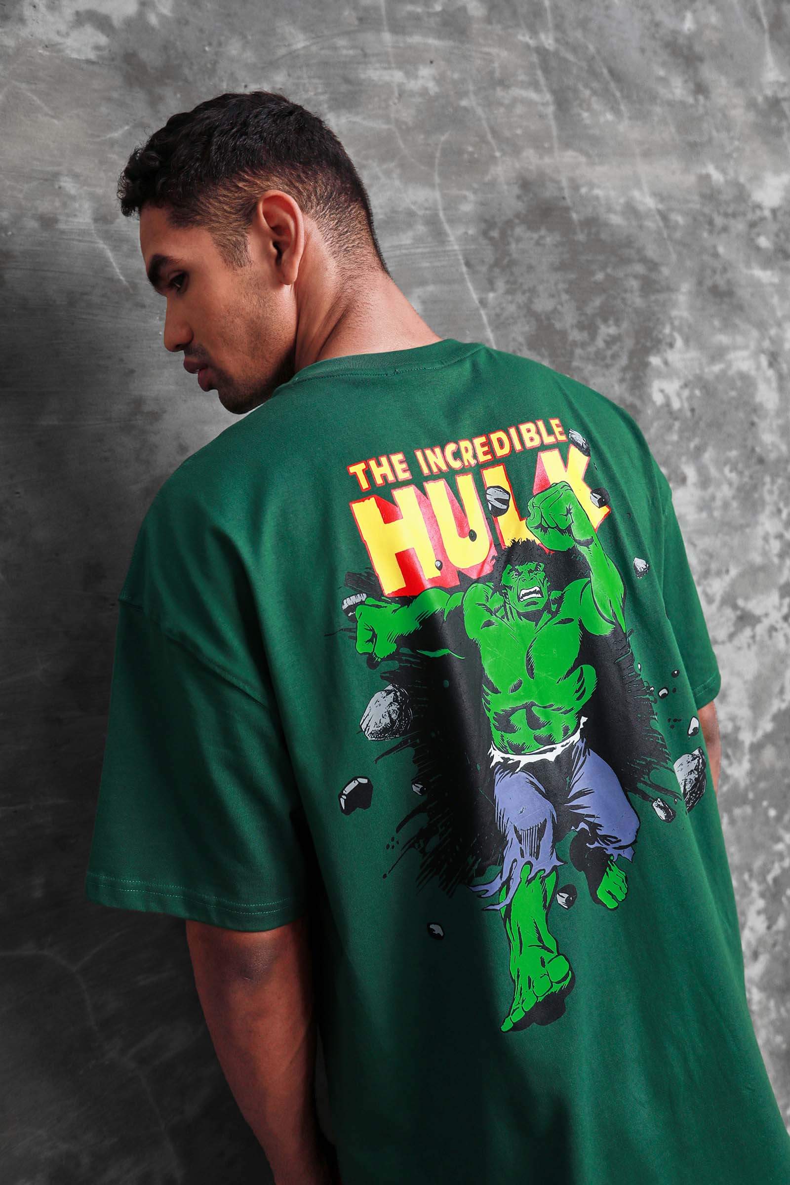 Incredible Hulk Oversized T-shirt - Image 2