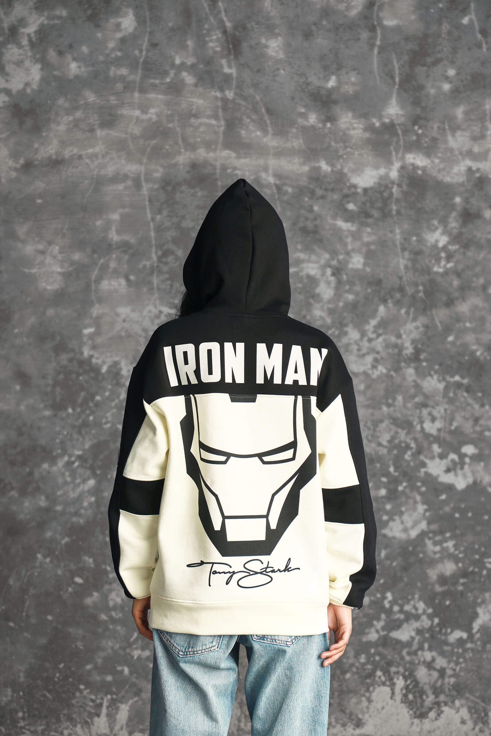 Iron Man Oversized Heavyweight Hoodie(Fleece) - Image 6