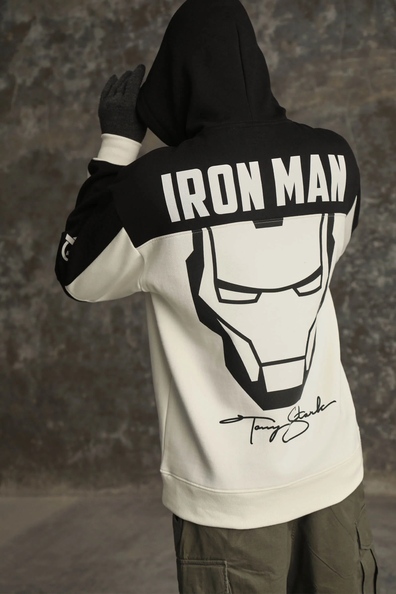 Iron Man Oversized Heavyweight Hoodie(Fleece) - Image 8