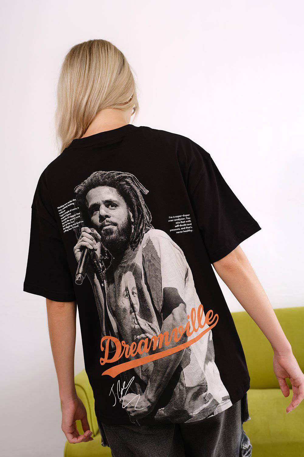 J.Cole Oversized T-shirt - Image 3
