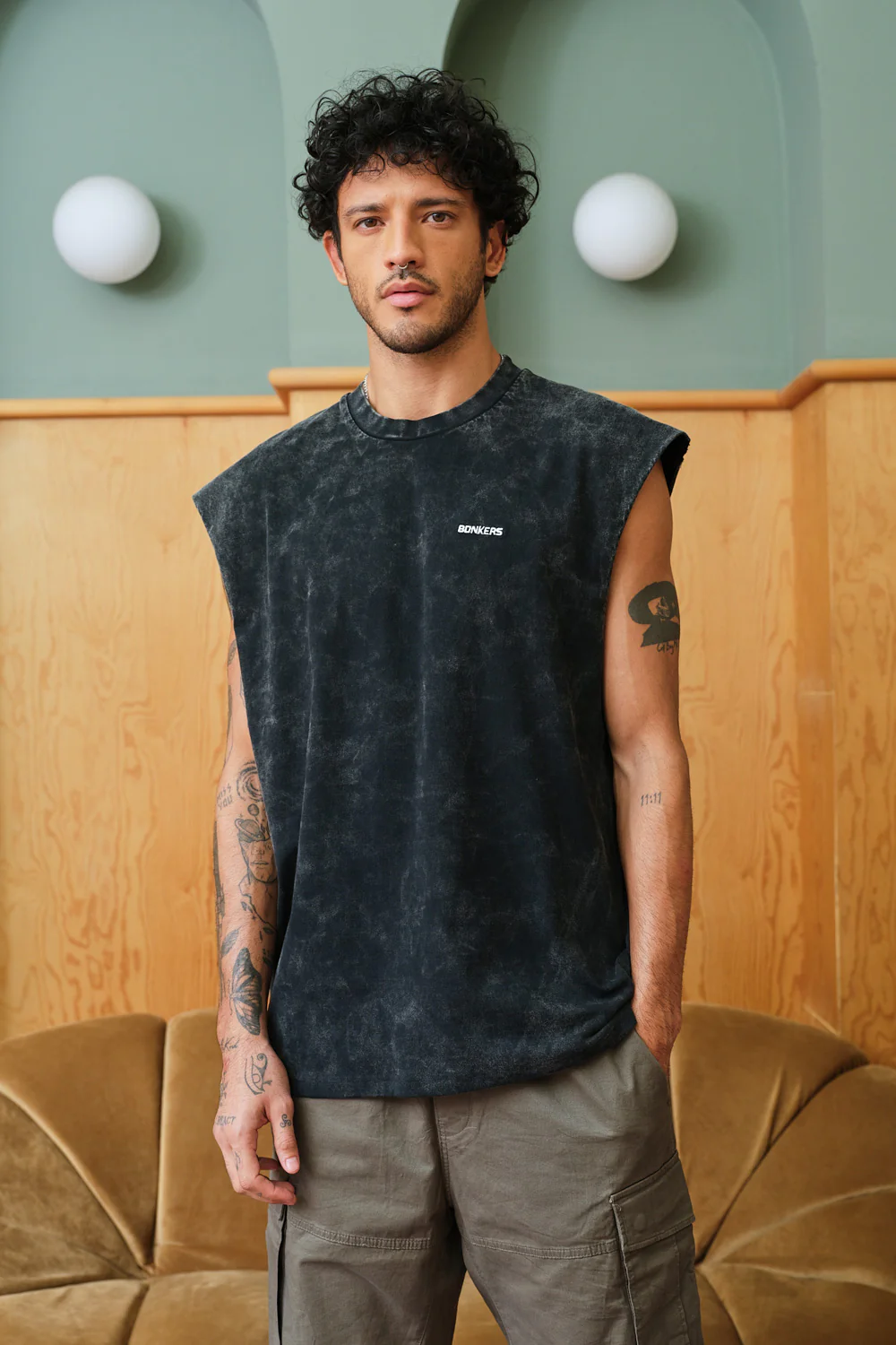 Jet Black Vest Tank - Image 3