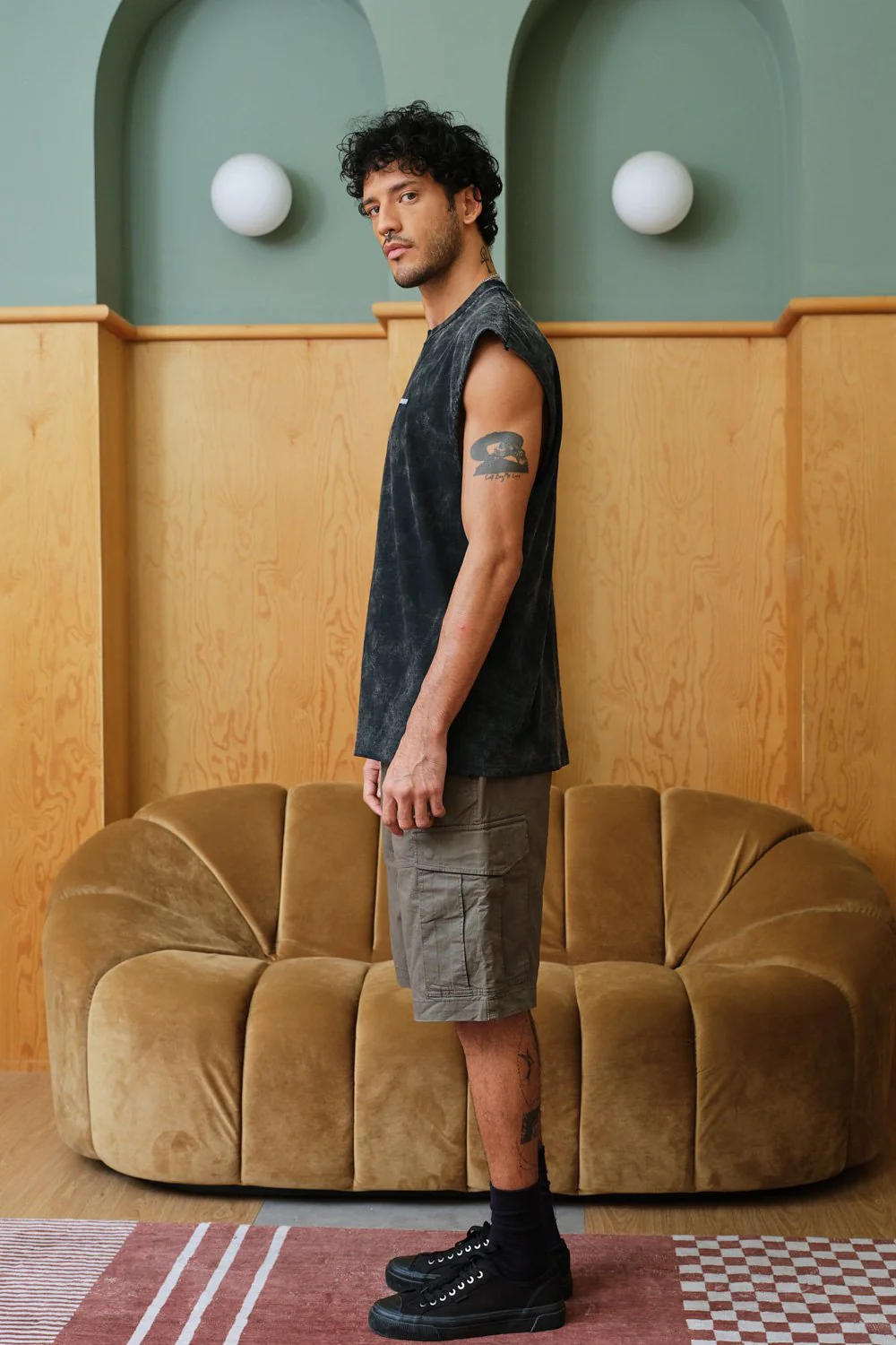 Jet Black Vest Tank - Image 6