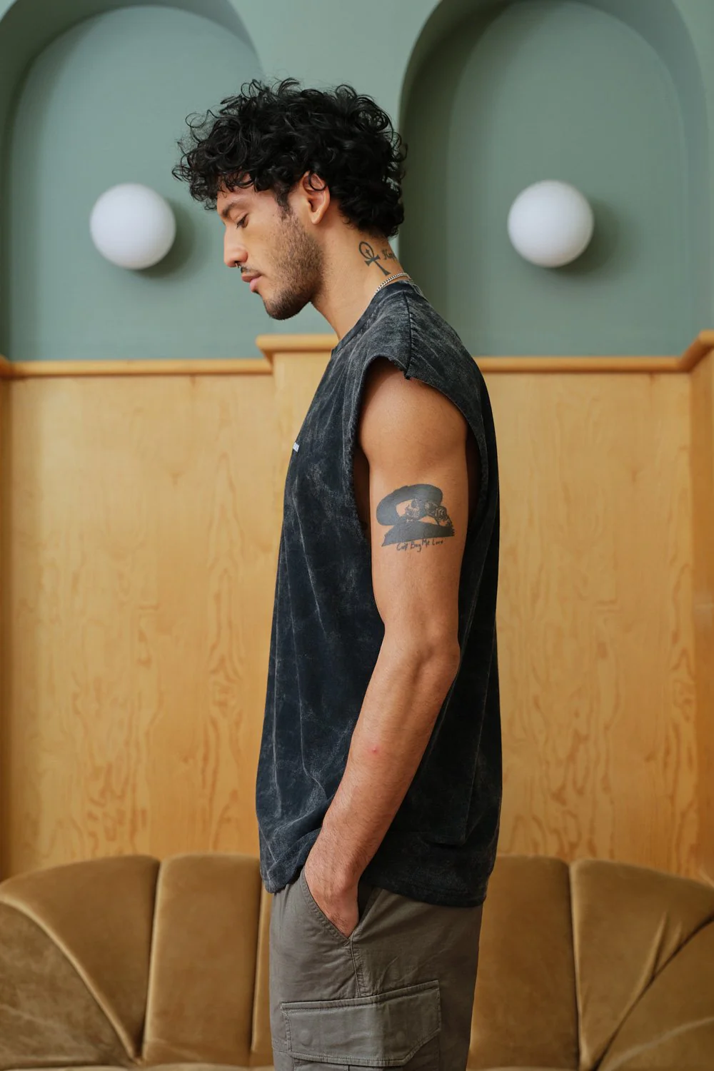 Jet Black Vest Tank - Image 7
