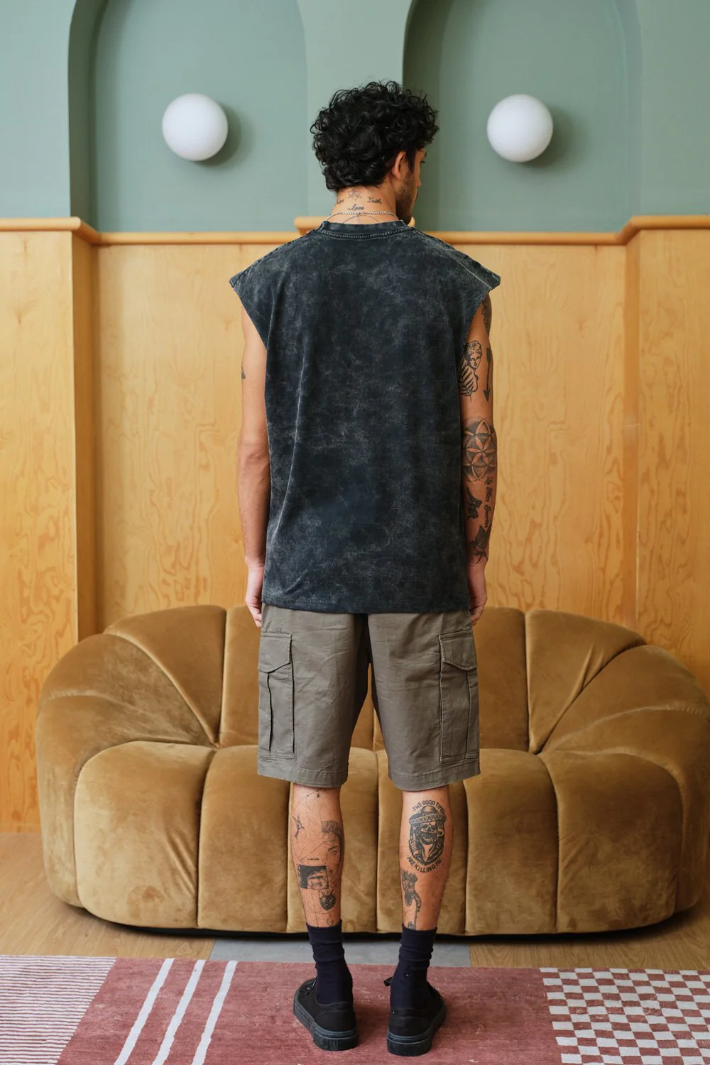 Jet Black Vest Tank - Image 9